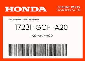 17231-gcf-a20 Honda Genuine Cover Air Cleaner Housing -