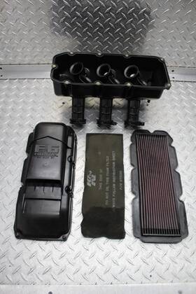 17231-mz0-000 Honda 1997 Valkyrie Gl1500ct Tour Complete Airbox With K&n Air Filte 17231-mz0-00