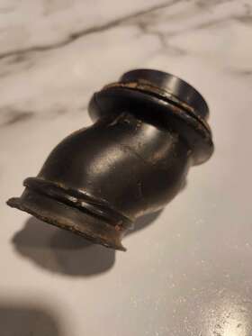 17253-hb3-010 Honda 1986 Oem Trx 200sx Air Cleaner Connecting Tube