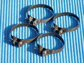 17255-323-000 Honda Cb550 Cb500 Cb125 Cm200 Xl200 Xr200 Air Cleaner Connecting Tube Bands A