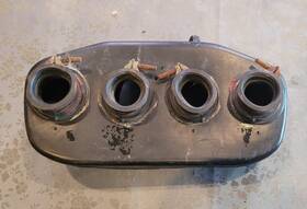 17300-333-000 Honda Vintage Oem Cb 400f 350f Intake Air Cleaner Box Manifold #17300-333-000