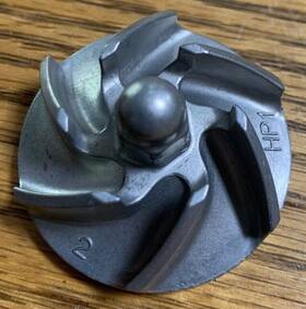 19215-hp1-670 Honda 2005 Trx450r Trx 450 R Water Pump Impeller