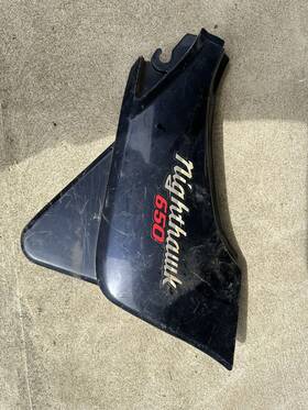 83610-me5-0200 Honda 1984 Nighthawk Cb650 Cb 650 Sc Right Side Plastic Cover Guard Oem