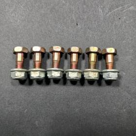 90105-mac-680 Honda Cr125r Cr250r Cr500r Front Brake Rotor Screws Bolts Oem