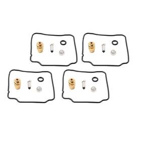 Hukyu 550742563917 4x Carburetor Carb Repair Rebuild Kits For Yamaha Fzr1000 Genesis 2la 1987-1988