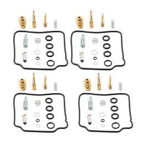 Hukyu 550742854008 4x Carburetor Carb Repair Rebuild Kits For Yamaha Fzr1000 Genesis 1987-1988
