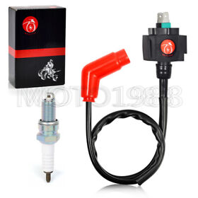 30510-hm7-003 Ignition Coil And Spark Plug For Honda Trx400fw Foreman 400 1995-2003
