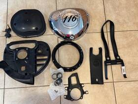 54166598 Indian Chieftain Roadmaster 116 Inch Thunderstroke Chrome Intake Air Clean And Parts