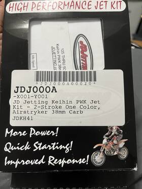 Jdj000a Jdjetting Jdk038 Jd Jetting Kit Keihin Pwk 38mm Airstriker 2-stroke Complete