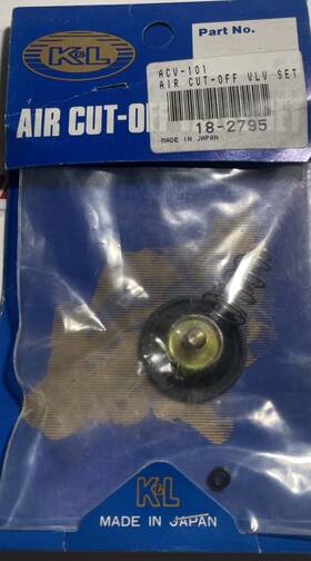 118-2794 K&l Supply 78-79 Cb 400 Hawk Hondamatic Cx 500 Xl 250s Air Cutoff Valve Set 18-2795