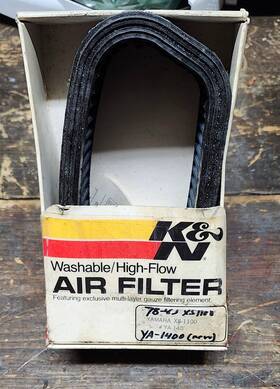 Ya-1400 K&n Ya-140 Air Filter For 1978-1983 Yamaha Xs11 Xs1100