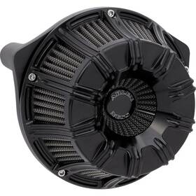 Kaoko Kaw220 Arlen Ness 600-220 Inverted Series Air Cleaner Kit - 10-gauge Black Anodized