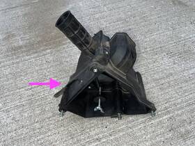 11011-0814 Kawasaki 2022 Klx 140 140r F Airbox Air Cleaner Filter Box Intake Tube Damaged