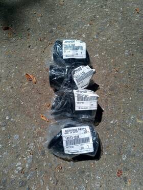 Kawasaki 14073-1225 1999 Concours Zg1000 Rubber Boots 14073-1224/ Oem