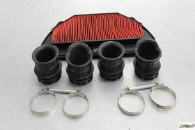 14073-1874 Kawasaki 2023 Ninja Zx6r 636 Airbox Air Box Filter Intake Velocity Stacks 19-23