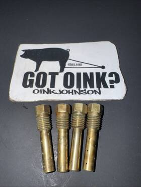 16047-002 Kawasaki 1973-75 Z1900 Z1 900 Z1a Z1b Set 4 Oem Needle Jet Holder Pn