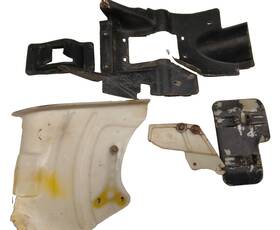 35019-1165 Kawasaki 86-88 Kdx200 Airbox Filter Flap Chain Case Guard Shock Rod Guide