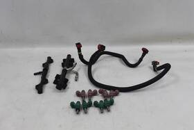 49033-0564 Kawasaki Ninja H2 Sx Se 18-20 Oem Fuel Gas Petrol Injectors Lines Rail 490330564