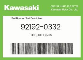 92192-0332 Kawasaki Genuine Tube Fuel L 235 -