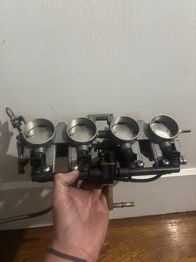 13405-41g00 Keihin 05/06 Gsxr1000 Throttle Body. Oem Suzuki. 41g0 Tar Fuel Line Injectors