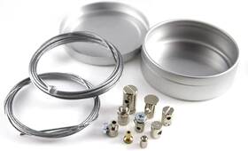 Kr-k390-throttlerepairkit Kiwav Compatible/replacement For Clutch Cable Repair Kit With Tin Box