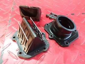 54630050000 Ktm 250 Sx 300 Mxc 380 Exc Carb Carburetor Rubber Boot Reed Valves Cage Carbon F