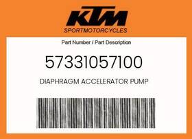 57331057100 Ktm Genuine Diaphragm Accelerator Pump -
