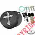 La-2396-00b La Choppers Air Cleaner Spanish Cross Black 1993-13 Harley Big Twin La-2396-00b La Choppers Air Cleaner Spanish Cross Black 1993-13 Harley Big Twin