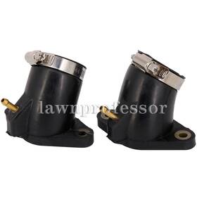 4tr-13586-01-00 Lawnprofessor 2pcs For Yamaha Xvs650 V-star Silverado Carburetor Intake Manifold Carb Boots