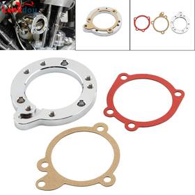 09001-0014c-fma1 Lenkdou For Harley Cv Air Filter Cleaner Adapter Plate Kit S&s Super E G Carb Sportster