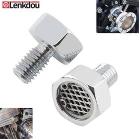 09001-0017c-df Lenkdou Head Breather Bolts Kit For Harley Evo Big Twin Dyna Touring Sportster Xl 91-22