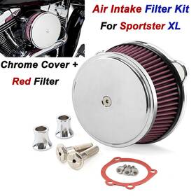 Mp09-007-0032crim Lenkdou For Harley Sportster Xl 883 1200 Special Custom Air Cleaner Intake Filter Kit