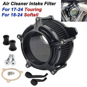 Mp09-010-0008bb-dt Lenkdou Air Cleaner Intake Filter Kit For Harley M8 Touring Road Glide Softail 17-24