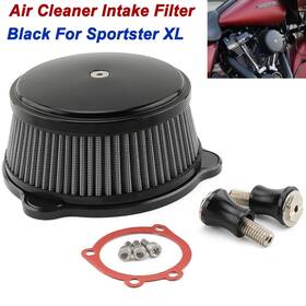 Mp09-le007-0032bgr Lenkdou For Harley Sportster Air Cleaner Intake Filter Kit Xl883 Xl1200 Iron 1991-2023