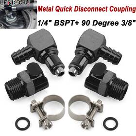 Mp12-004-0003b-cx2lmt Lenkdou Universal Fuel Line Hose Pump Metal Quick Release Disconnect Coupling Set Bspt