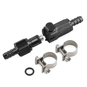 Mp12-le004-0011b-d Lenkdou 1/4 Inch Gas Fuel In-line Hose Quick Release Disconnect Coupling For Harley