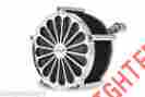M-af-3000 M-bb-2002 Dna Chrome Ss2 Air Cleaner Filter Kit Softail Cv Carb Or Fuel Injection Harley