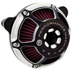 0206-0281-bm Max 2008up Touring Fits Harley Hp Contrast Cleaner Air Cut Machine Performance -