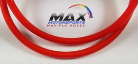 87-04warrior350 Max Motorsports 87-04 Yamaha Warrior 350 Carburetor Vent Hose Fuel Line Visu Filter Bright Red