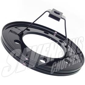 Ac-7hbp Mooneyes Moon Hotrod Air Cleaner Backing Mount Plate Super E G Motorcycle Cv Harley S&s