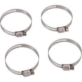 114-6424 Moose Stainless Steel Hose Clamps - 26-51mm / 4 Pack 114-6424 Moose Stainless Steel Hose Clamps - 26-51mm / 4 Pack