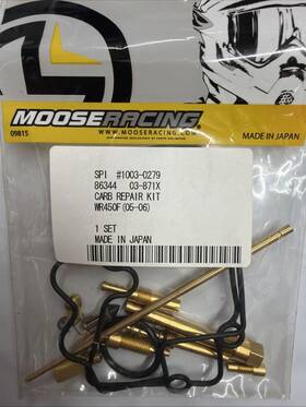 03-871 Moose Racing Shindy Yamaha Wr450f Wr 450 F Carburetor Carb Repair Rebuild Kit 2005-2006 New