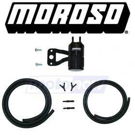 8d0t Moroso Mn/8d0t Air/oil Separator For Twin Cams With Stock Air Cleaner 2007-2017 Pz