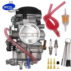 27492-96 Moto Part Tech 27421-99 Cv 40mm Carburetor And Adjust Screw For Softail 1988-2005 2006 2007-2017