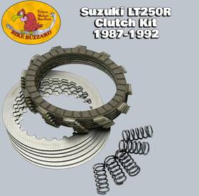 Brp-03908h Moto Tassinari Suzuki Lt250r Clutch Kit Plates / Springs 1987 - 1992 New