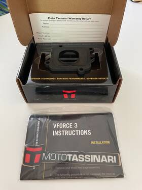 V304a Moto Tassinari Reeds V-force 3 Reed System Yamaha