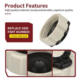 Moto1988 17620-098-010 Fuel Gas Cap For Honda Ct70 Ct70hk1 Trail Plastic Tank Motorcycle