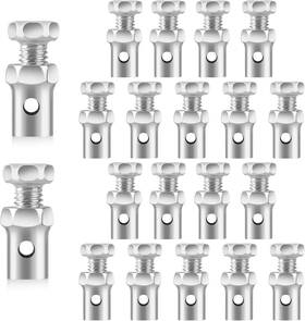 T8t2vppl Mozeat Lens 567125 1 20 Pack 1/8 Inch Universal Throttle Cable Ends Stop Brake Silver