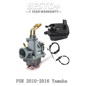 Btp696p Munirater 2010-2016 For Yamaha Pw50 Qt50 Carburetor And Throttle Cable With Air Filter Box