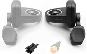 108x Muselk 717522425432 Ebike Thumb Throttle 48v 36v 52v 60v Left Or Right Large Right-sm Plug